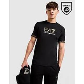EA7 Emporio Armani Tape Large Logo T-Shirt, Sort - XL