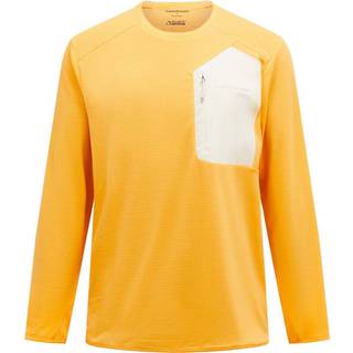 Peak Performance Freelight Polartec Grid Fleecesweatere Herrer størrelse S farve orange
