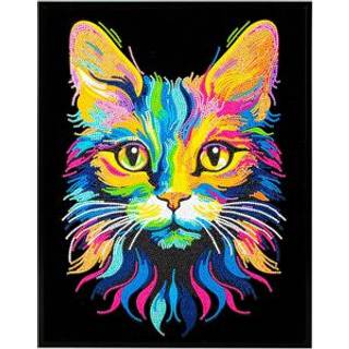 Diamond Painting Neon Katze