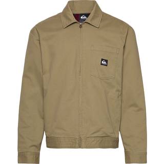 Quiksilver DNA Surf Harrington Fritidsjakke Herrer størrelse XL farve beige