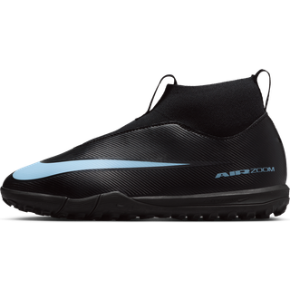 Nike Jr. Mercurial Superfly 10 Academy TF High-Top-fodboldsko til mindre/større børn - sort - 35.5
