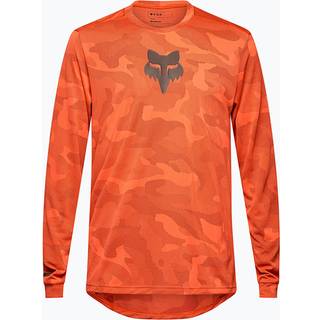 FOX Racing Ranger Tru Dri L/S Jersey Cykeljersey Herrer størrelse S farve rød