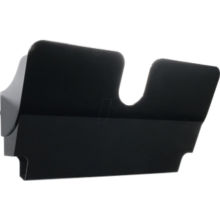 Durable brochureholder flexiplus a4 tvær magnetisk sort