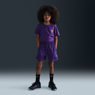 Kobe Dri-FIT-shorts til større børn - lilla - S