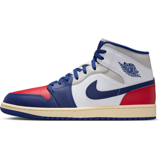 Air Jordan 1 Mid-sko til mænd - hvid - 44
