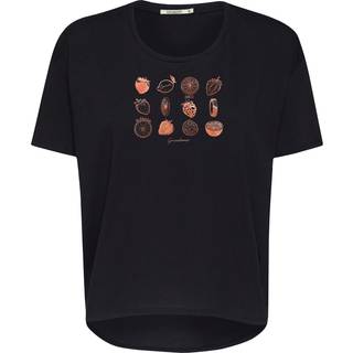GreenBomb Women's Bike Strawberry Feel T-Shirt T-shirt Damer størrelse S farve sort