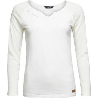 Chillaz Women's Kalnik Longsleeve Longsleeve Damer størrelse 38 farve hvid