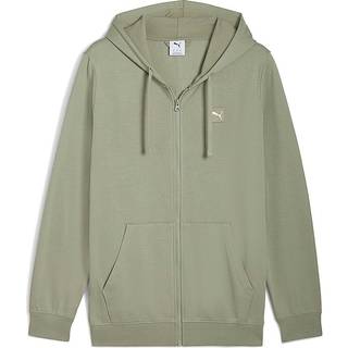 PUMA Essentials Elevated Hoodie Men, Clothing, Lux Army, L - Lux Army - L