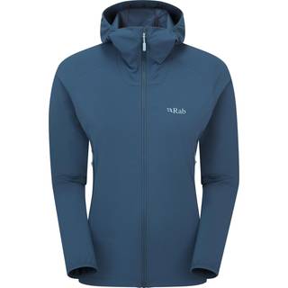 Rab Women's Borealis Hoody Softshelljakke Damer størrelse 42 farve blå