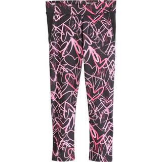 Next Black Graffiti Heart Sports Leggings (3-16yrs)