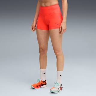 Women&#39;s Puma x HYROX Short Tights, Red, Size L, Women - Glowing Red - L