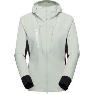 Mammut Women's Aenergy SO Hybrid Hooded Jacket Softshelljakke Damer størrelse XL farve grå
