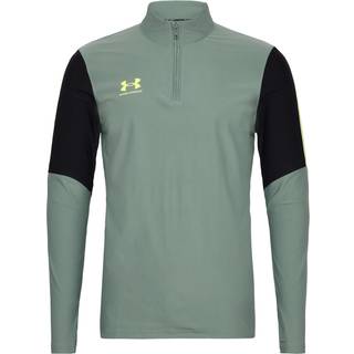 Under Armour Challenger Pro Men's ¼ Zip Silica Green / Black / Sonic Yellow S