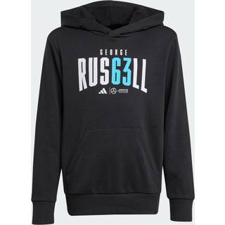Mercedes - AMG Petronas Formula One Team George Russell Hood Kids hætte - Black - 128