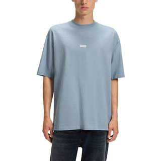 Loose fit T-shirt i bomuld og med logografik