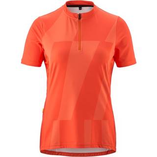 Gonso Women's Adventure Jersey Halfzip Cykeljersey Damer størrelse 36 farve rød