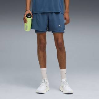 Puma Run Velocity 2in1 Shorts Str. M Blå