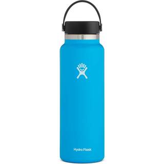 Hydro Flask Wide Mouth With Flex Cap 2.0 Termoflaske størrelse 1183 ml farve sort/grå