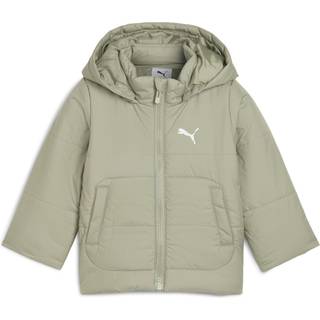 Puma Minicats Hooded Padded Jacket Toddlers, Green, Size 12-18M, Clothing - Lux Army - 12-18M