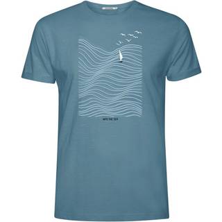 GreenBomb Nature Sea Vibes Roll T-Shirt T-shirt Herrer størrelse XXL farve turkis
