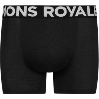 Mons Royale Hold 'em Shorty Boxer Merino undertøj Herrer størrelse M farve sort
