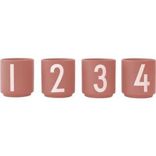 Design Letters Design Letters espressokop 4 stk Nude