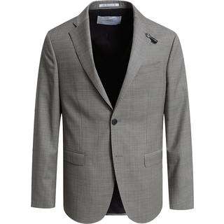 BALDESSARINI Herren Sakko grau meliert Slim Fit