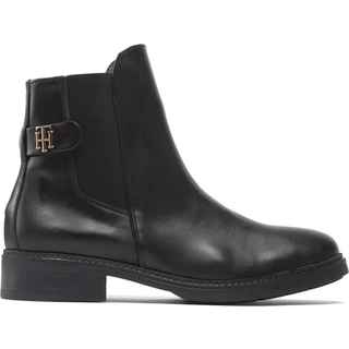 Tommy Hilfiger Kort damestøvle Sort FW0FW06749BDS - 42