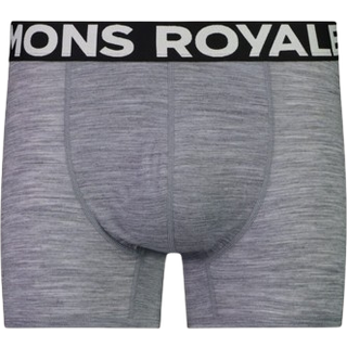 Mons Royale Hold 'em Shorty Boxer Merino undertøj Herrer størrelse M farve grå