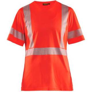 Blåkläder 3336 Dame High Vis T-shirt / Dame High Vis T-shirt - XS - High Vis Rød