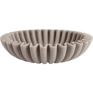 Skål Wave Ø30cm grå
