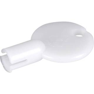 Deb Nøgle til Uno og Deb 1000 ml dispenser 3,5mm plast hvid