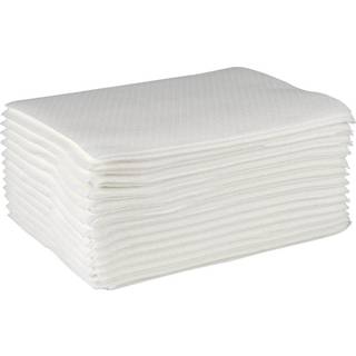 Papirvaskeklud 1-lags 26x20cm engangs hvid