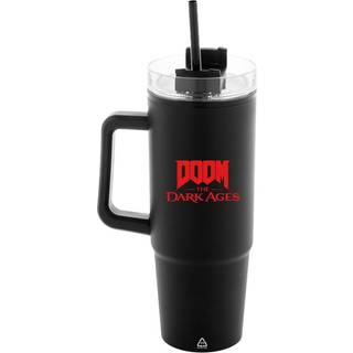 Doom The Dark Ages Insulated Mug with Straw Shield 1180 ml