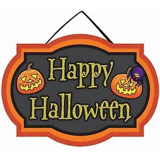 Happy Halloween Schild