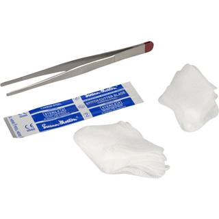 Suturfjerningssæt 4 gazeviskere 1 pincet 1 stitch cutter