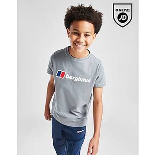 Berghaus Large Logo T-Shirt Junior, Grå - 13Y