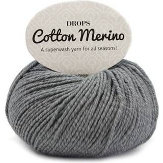 Drops Cotton Merino - Mellemgrå 18