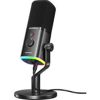 Maono PD100X USB/XLR Mikrofon - Dynamisk Mikrofon - Sort