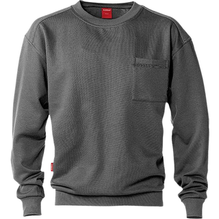 Kansas 100782 Match sweatshirt / Arbejdstrøje Mørkegrå XL