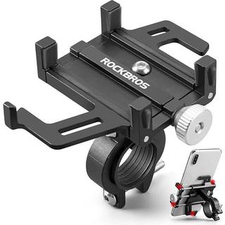 Rockbros Mobiltelefonholder til cykel - Sort
