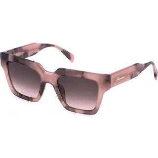 Blumarine Kvinde SBM867 0ALD Solbriller Acetat Havana Brun Firkantet Normal Skygge