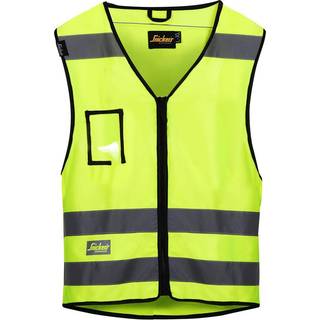 Klasse 2 high-vision vest med lynlås