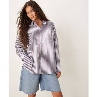 Parina Loose Stripe Skjorte, Allure, S