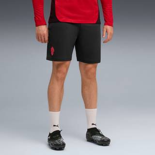 PUMA AC Milan Training Shorts Men, Sport, Black/Red, XL - Red - XL