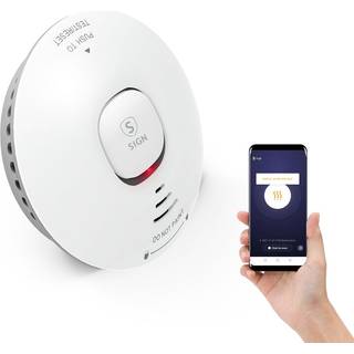 SiGN Smart WIFI Røgdetektor / Brandalarm