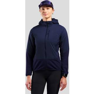 Odlo Women's Ascent Hybrid Jacket Insulated Syntetisk jakke Damer størrelse M farve blå