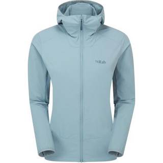 Rab Women's Borealis Hoody Softshelljakke Damer størrelse 10 farve turkis