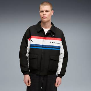 Men's Puma BMW M Motorsport Lifestyle Jacket, Black, Clothing - Black - M