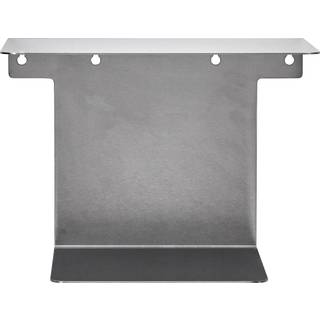 House Doctor Book Væghylde 25x32 Cm Brushed Sølv - Væghylder Rustfrit Stål Brushed Silver - 208582075